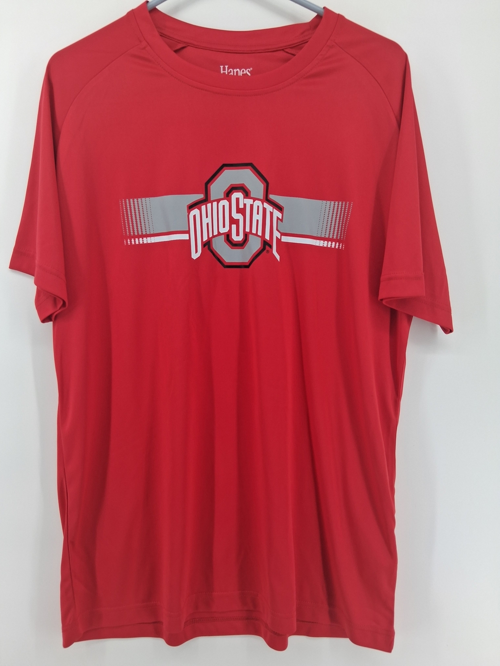 Hanes Ohio State Short Sleeve Tee in Red